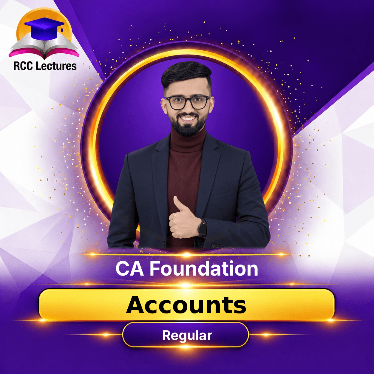 CA Foundation Accounts Regular Batch For Sep 26 And Jan 27 By CA Hardik Manchandra