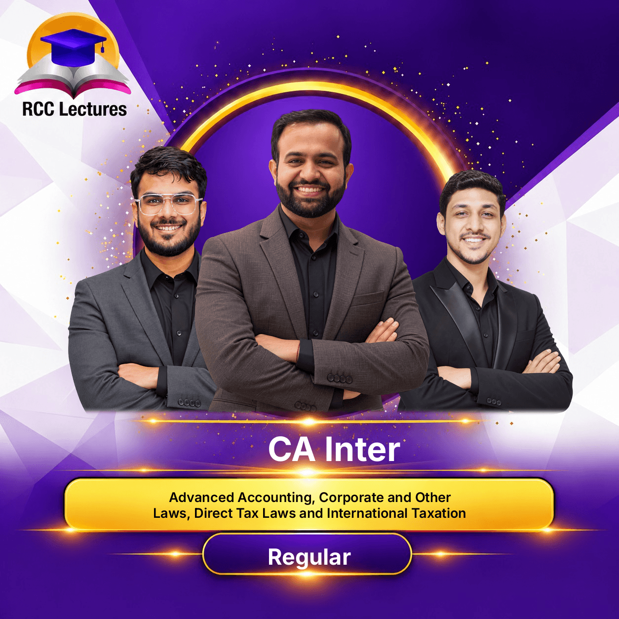 CA Inter Advanced Accounts Direct Tax And Law Regular Batch For Sep 26 And Jan 27 Onwards By CA Bhanwar Borana CA Aakash Kandoi CA CS Karan Kumar