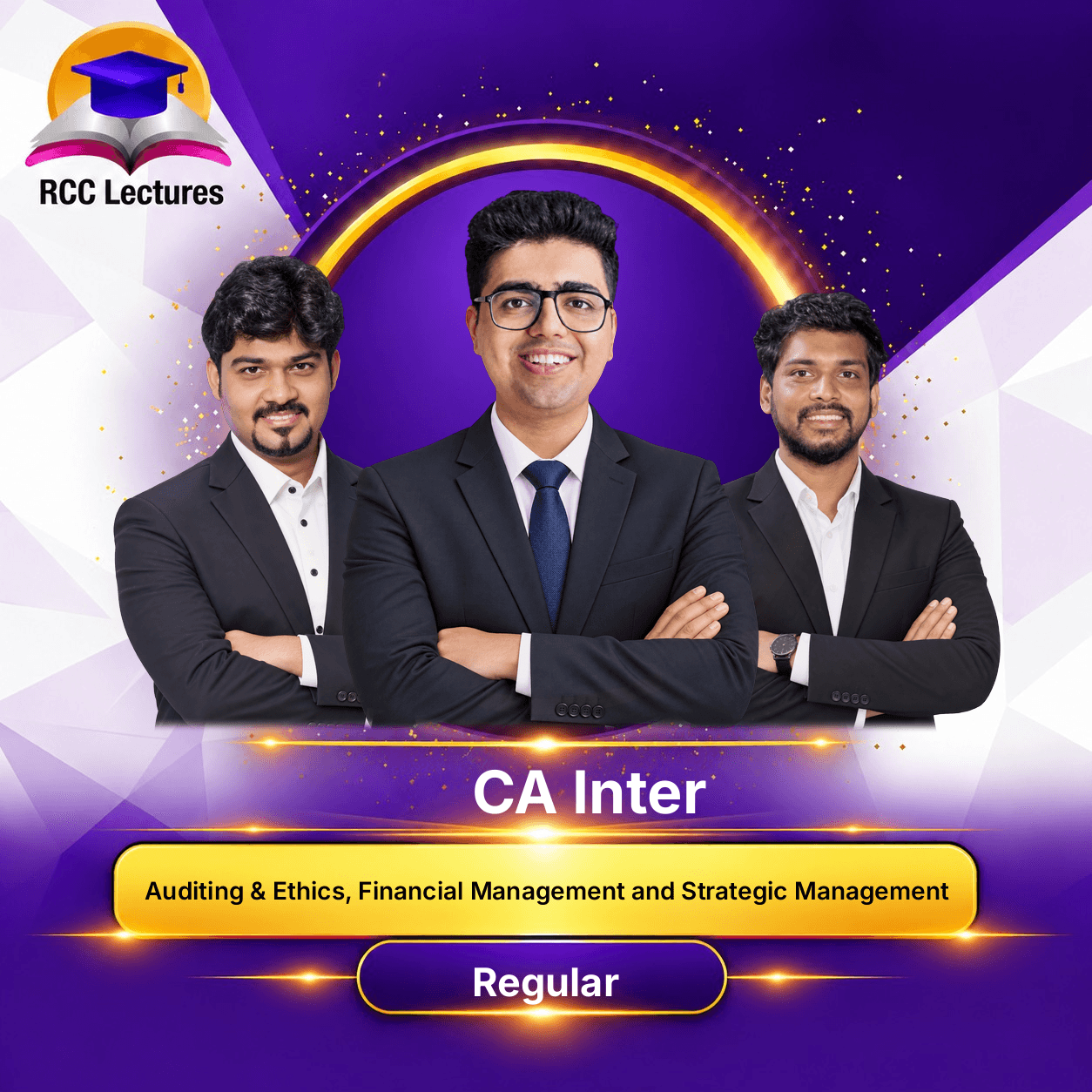 CA Inter Audit And Fm Sm Regular Batch For Sep 26 And Jan 27 Exams By CA Shubham Keswani CA Sankalp Kanstiya Prof Sanjay Appan